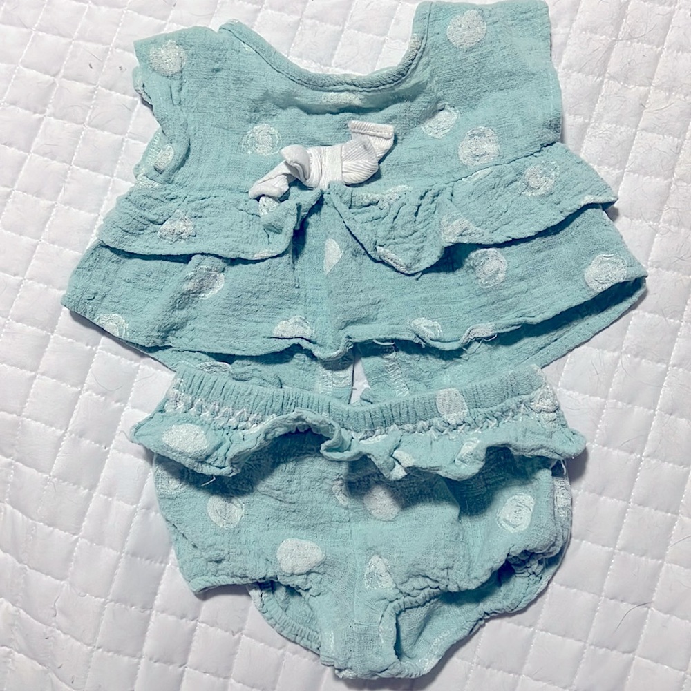 Jessica Simpson 2 piece.  3/6 months.